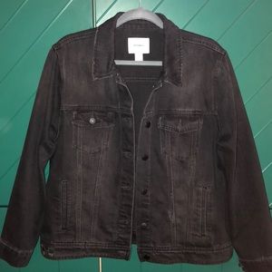 Old Navy, Black Denim Jacket